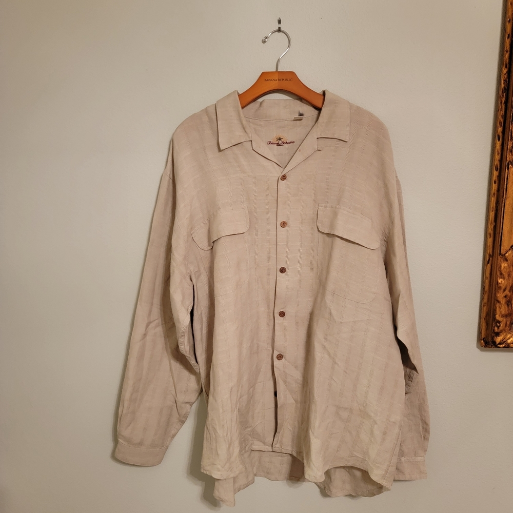 Tommy Bahama long sleeve button down size large